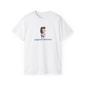 Pregnant Detective Crack Head White Tee